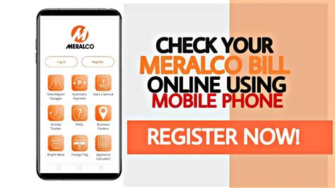 Meralco Online Registration.